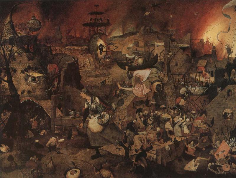 Pieter Bruegel Fried ugly oil painting picture